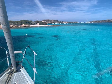 Day Trip to La Maddalena from Palau in Sardinia .
